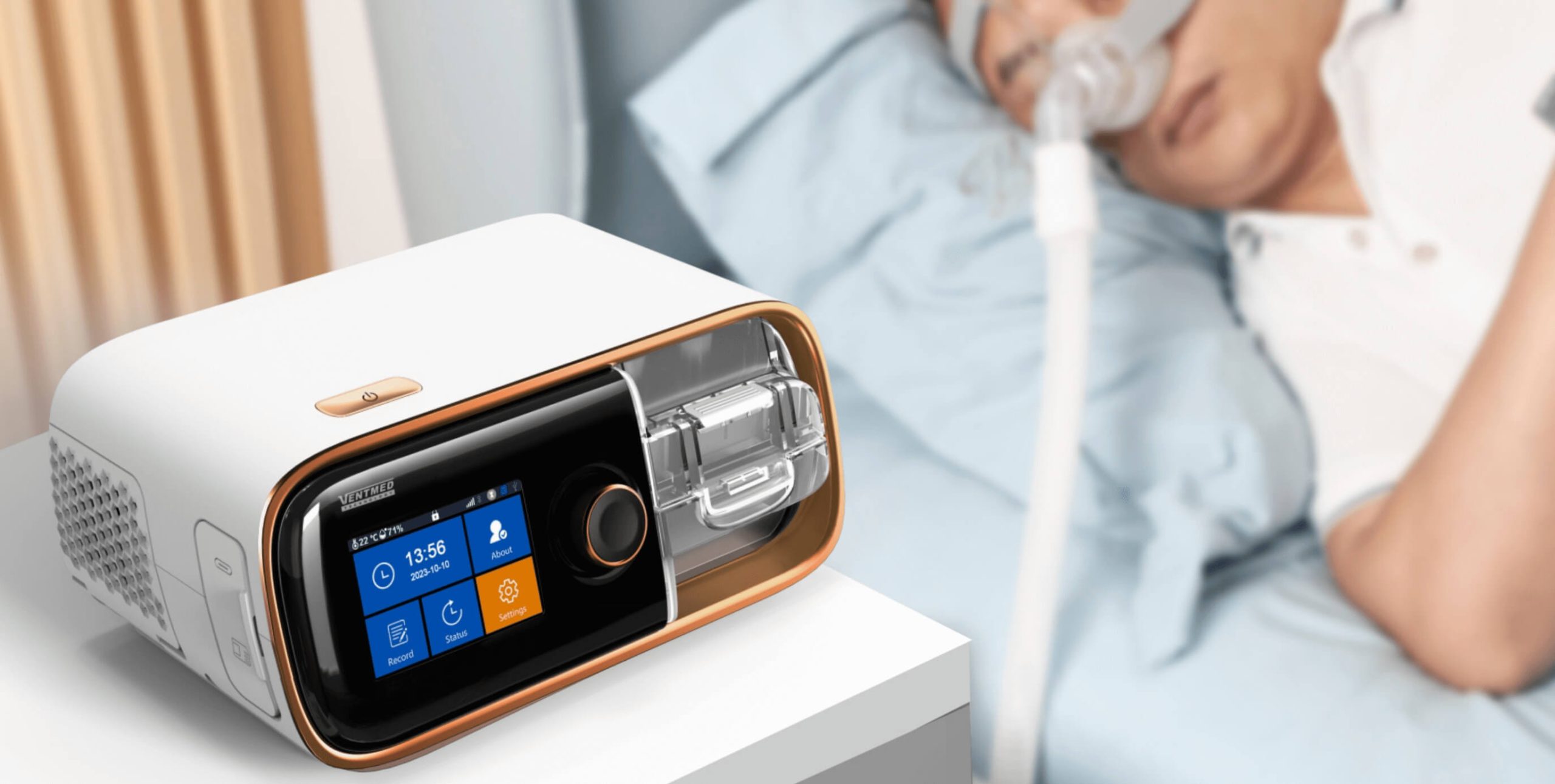 VentMed ZenSleep™ CPAP Machine with Heated Hose(DF-20A-H)